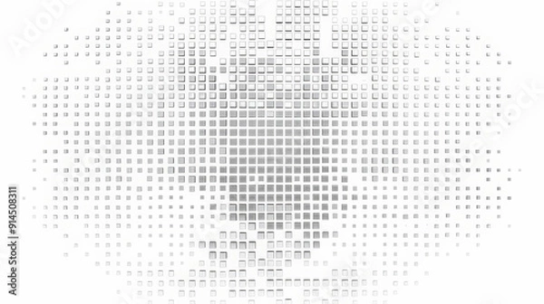 Fototapeta abstract background with cubes
