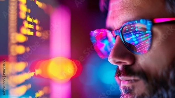 Fototapeta Software Development