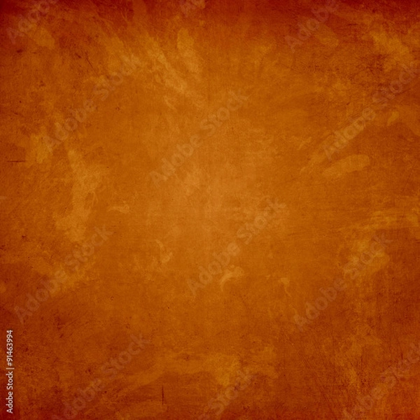 Fototapeta  grunge orange background