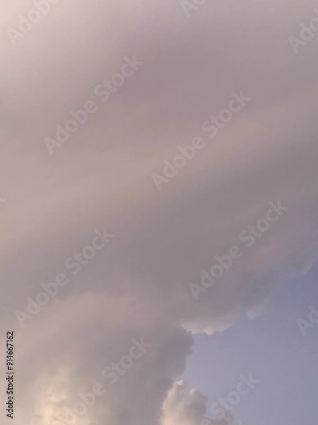 Obraz smoke from a chimney