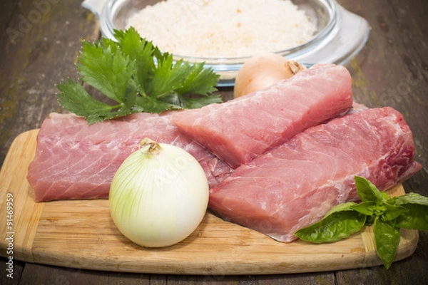 Fototapeta Fillet carp