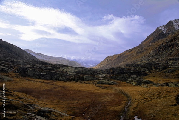 Obraz Wanderwege in den Alpen