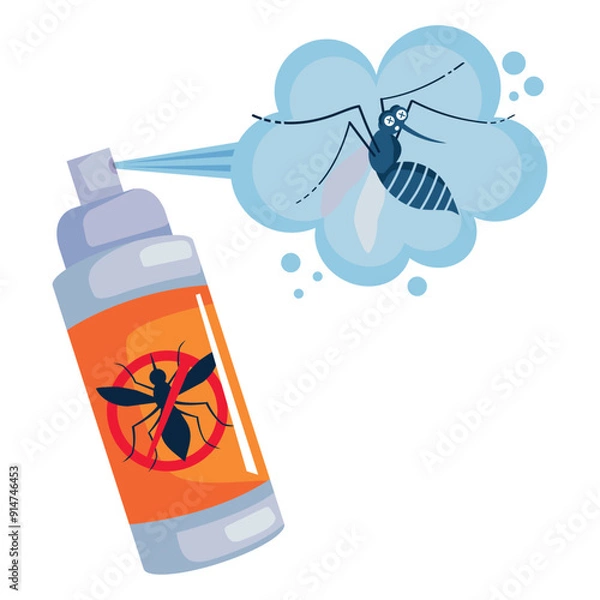Obraz insect repellent spray dengue prevention