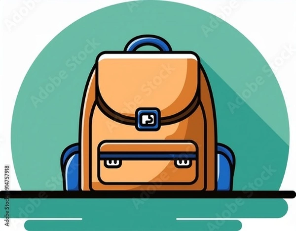 Obraz Backpack icon