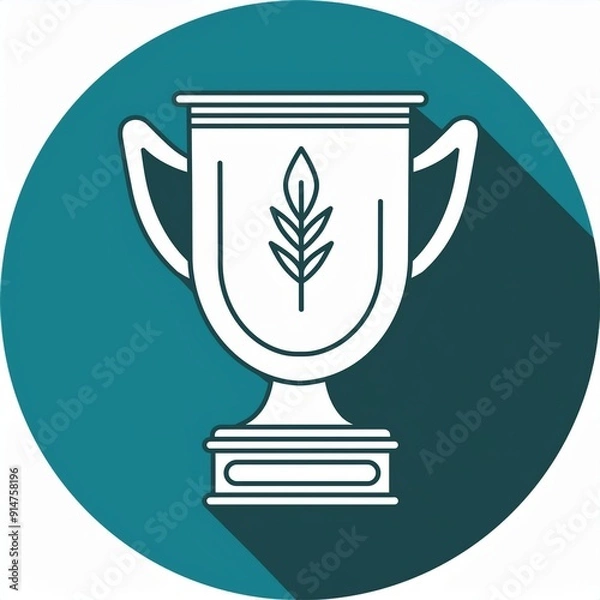 Obraz Trophy illustration