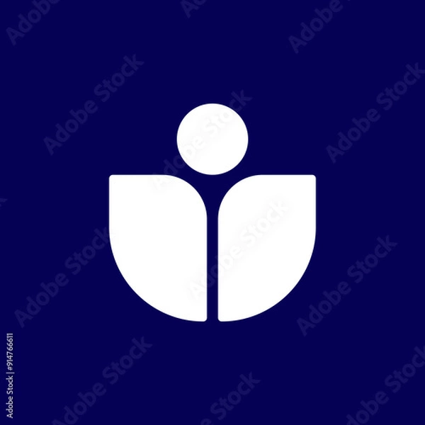 Obraz businessman logo 