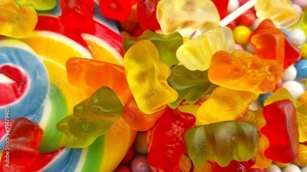 Fototapeta Candy background