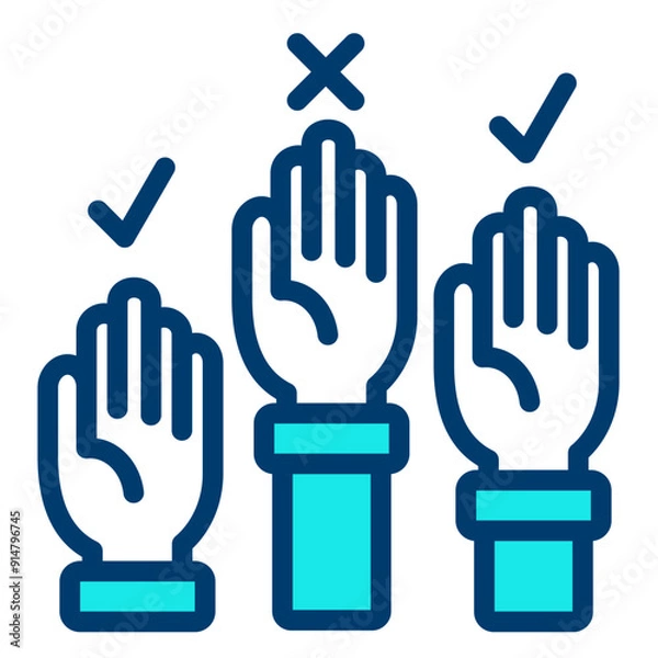 Fototapeta Citizen Participation Icon