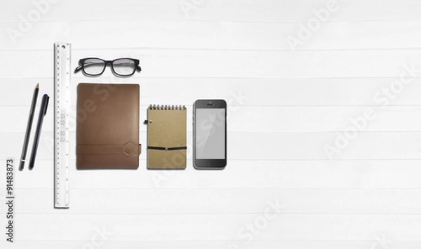 Fototapeta working desk