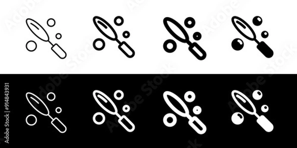 Obraz Editable soap bubble vector icon. Part of a big icon set family. Perfect for web and app interfaces, presentations, infographics, etc