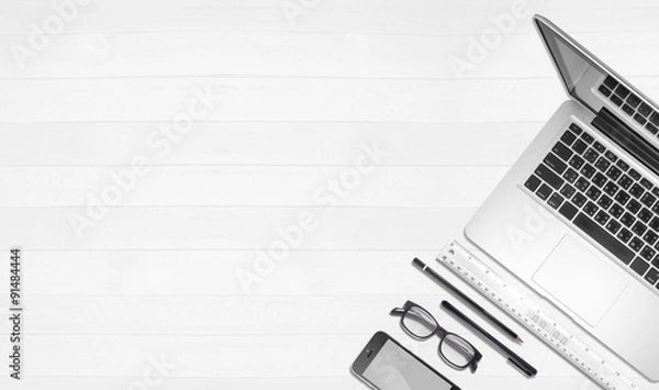 Fototapeta working desk