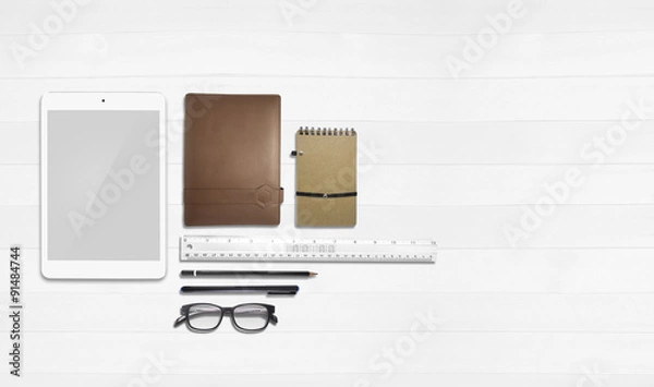 Fototapeta working desk