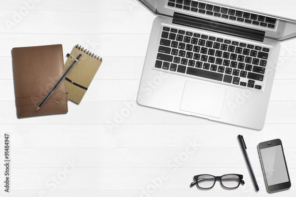 Fototapeta working desk