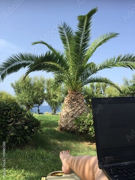 Fototapeta Remote Work