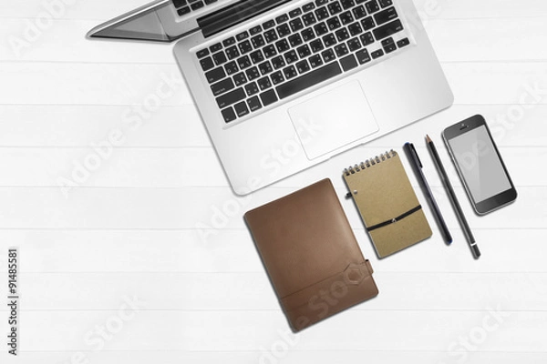 Fototapeta working desk