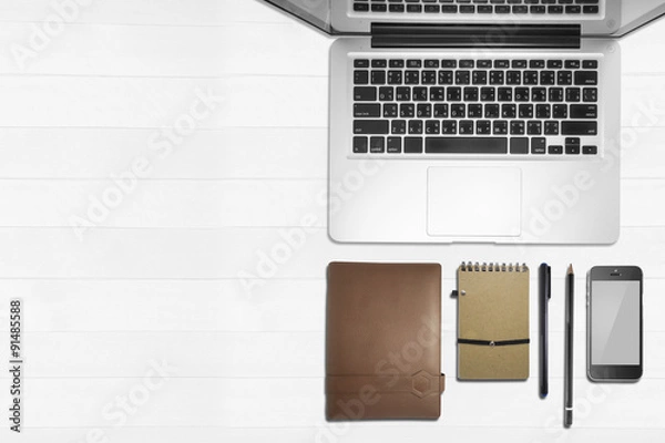 Fototapeta working desk