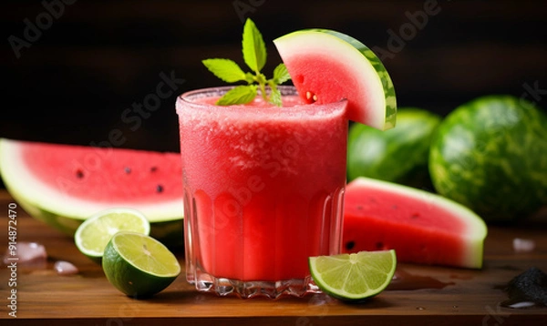 Obraz Refreshing Watermelon Margarita