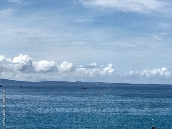 Obraz 空と海　sky and sea