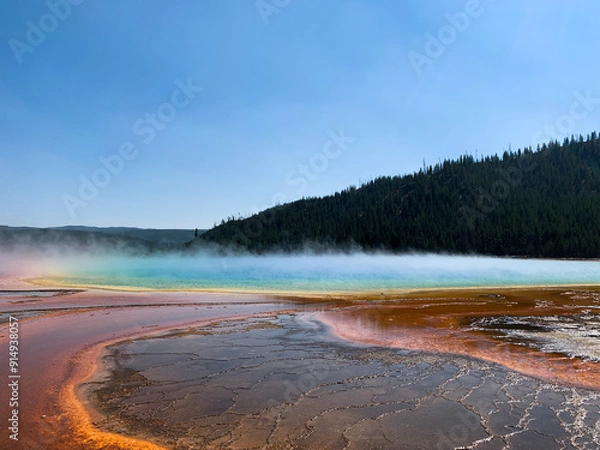 Obraz grand prismatic spring