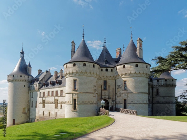 Obraz château de Chaumont sur Loire