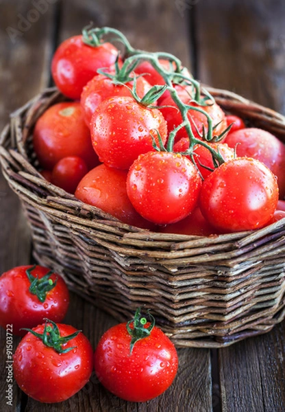 Obraz Fresh ripe tomatoes