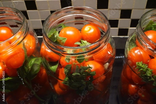 Fototapeta przetwory pomidorowe