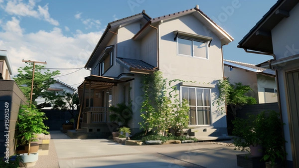 Obraz 日本のリフォームが必要な古い住宅