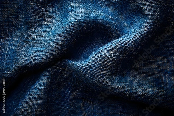 Obraz Blue Textile Background.