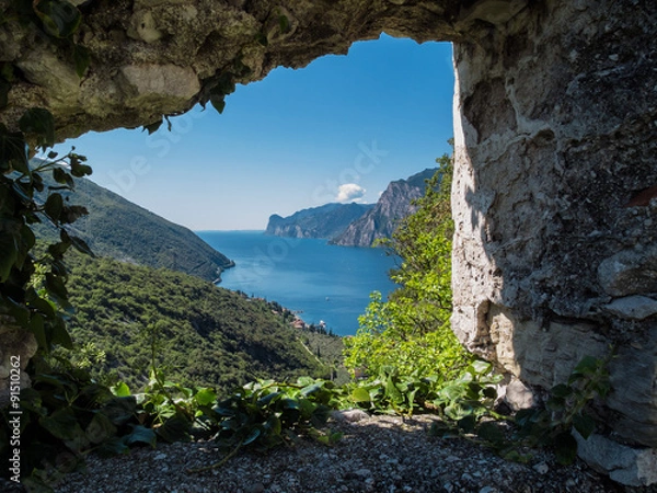 Obraz Blick auf Gardasee