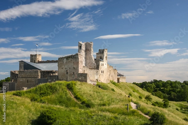 Obraz Ruins of the medieval castle of Rakvere, Estonia