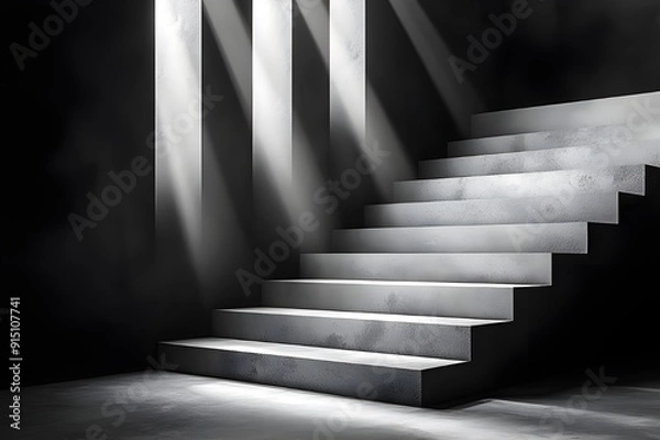 Obraz Modern Building Staircase