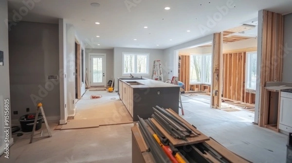 Obraz Kitchen Remodel in Progress