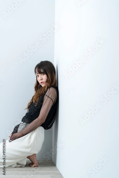 Fototapeta クールな女性