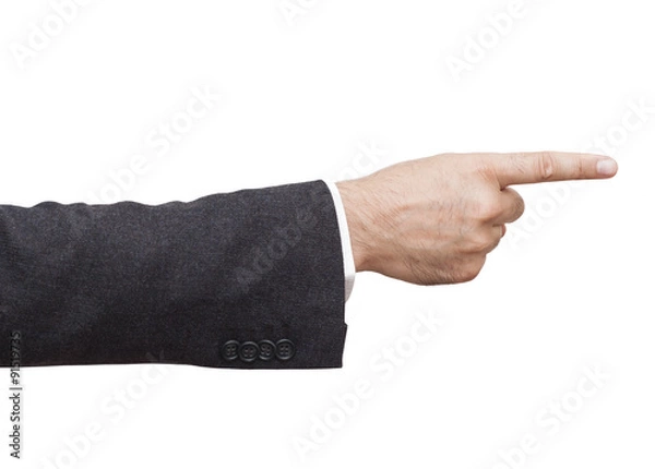 Obraz Hand shows direction