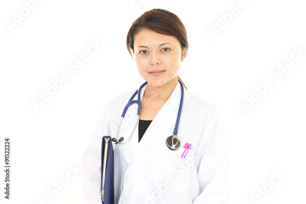Fototapeta 笑顔の女医