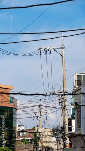 Obraz electrical power, line
