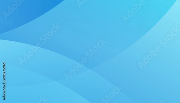Fototapeta Liquid color background design. Blue elements with fluid gradient. Vector illustration
