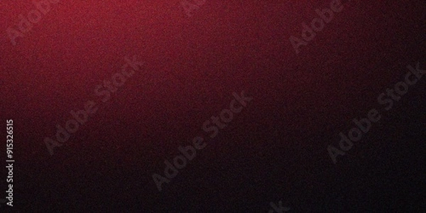 Fototapeta red black grainy gradient abstract background, noise texture effect, banner poster header design