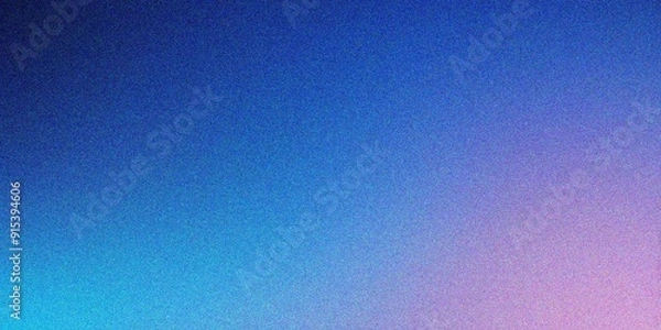 Obraz blue abstract gradient background grain texture effect vibrant color copy space