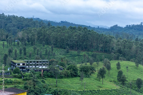 Obraz mountain landscape with lake