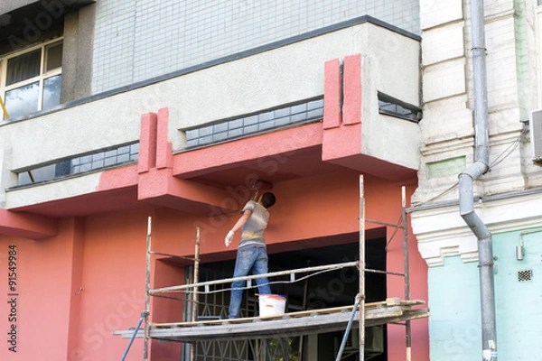 Obraz painting the facade