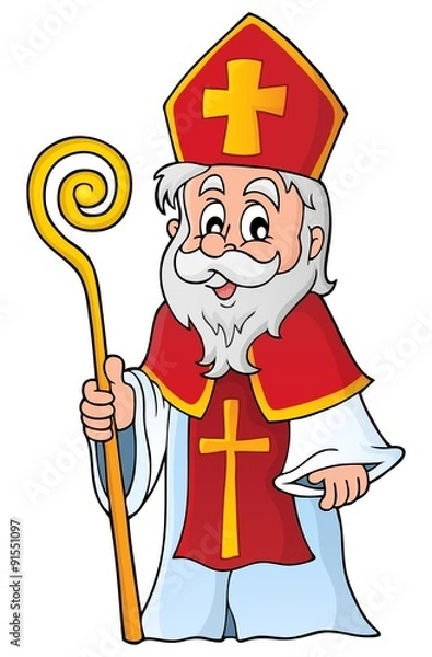 Fototapeta Saint Nicolas theme image 1