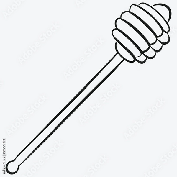 Fototapeta HONEY-STICK LINE ART MASTERPIECE