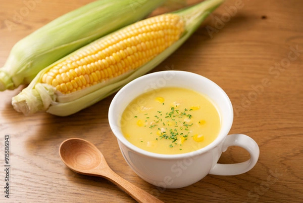Obraz コーンスープ