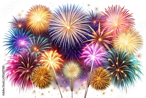 Obraz Party fireworks png