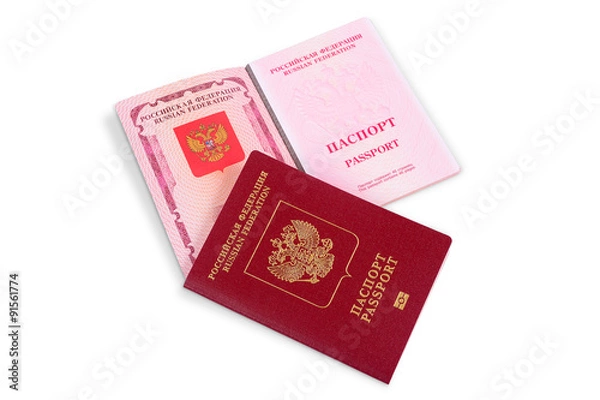 Obraz Российский заграничный паспорт.