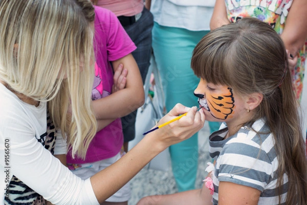 Obraz Children's make-up image