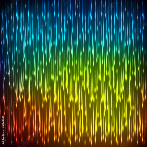 Obraz Neon shining background