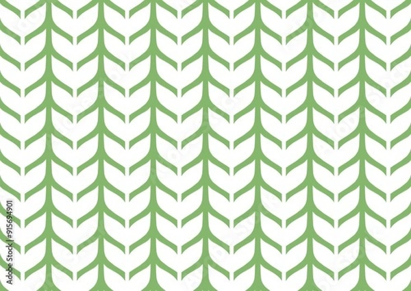 Fototapeta Long leaf pattern, fern leaves.