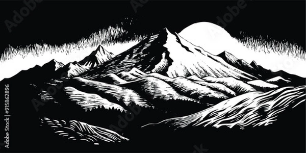 Fototapeta Mountains